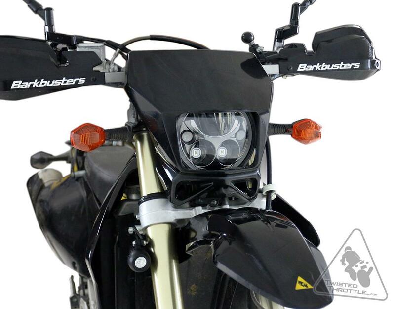 DENALI Beleuchtungs-Halterung Adaptersatz Scheinwerfer M7 Suzuki DR-Z400/DR650S