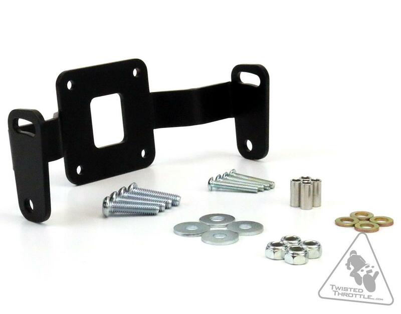 DENALI Beleuchtungs-Halterung Adaptersatz Scheinwerfer M7 Suzuki DR-Z400/DR650S