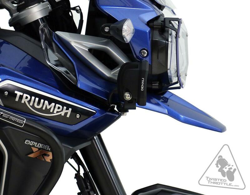 DENALI Beleuchtungs-Halterung Triumph Tiger 1200 Explorer