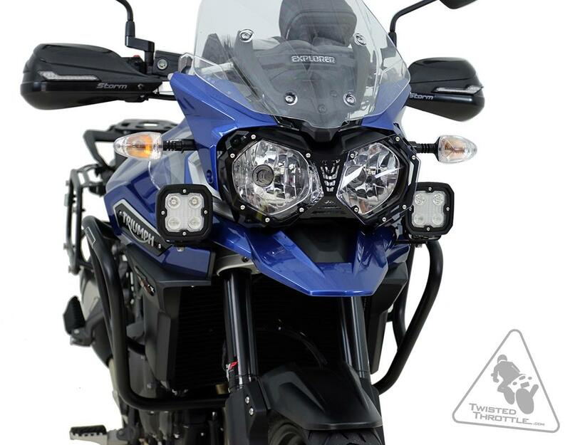 DENALI Beleuchtungs-Halterung Triumph Tiger 1200 Explorer