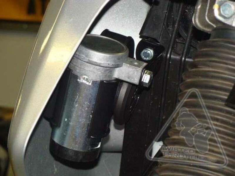 DENALI SoundBomb Hupenhalterung Kawasaki KLR650