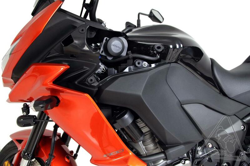 DENALI SoundBomb Hupenhalterung Kawasaki Versys 1000LT