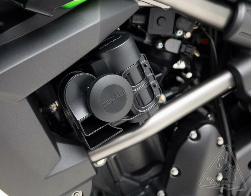 DENALI SoundBomb Hupenhalterung Kawasaki Versys 650