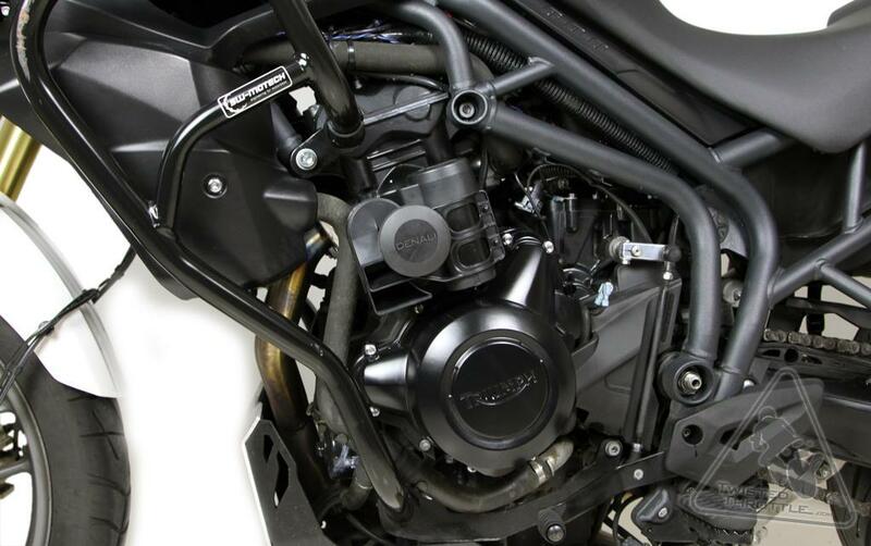 DENALI SoundBomb Hupenhalterung Triumph Tiger 800