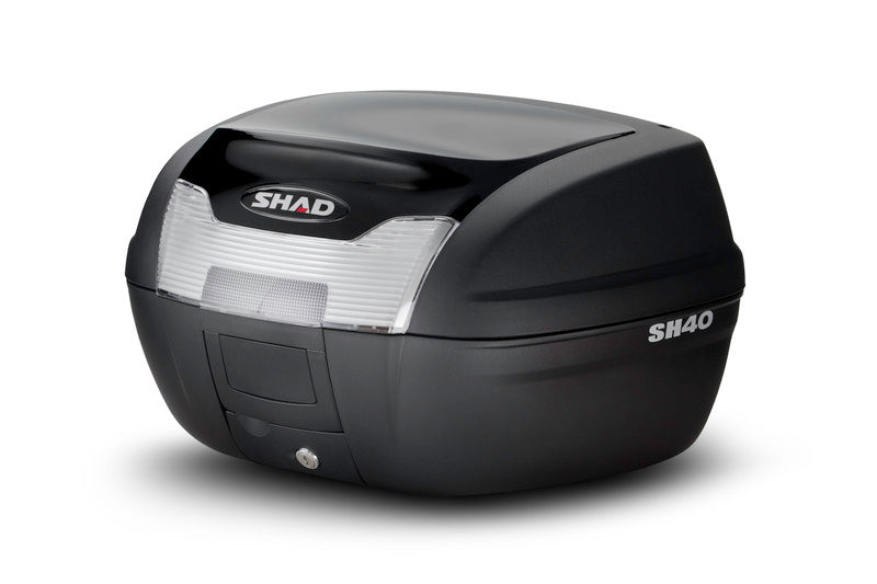 SHAD SH40 Abdeckung schwarz Metall