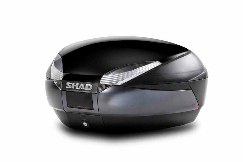 SHAD SH48 Abdeckung schwarz Metall