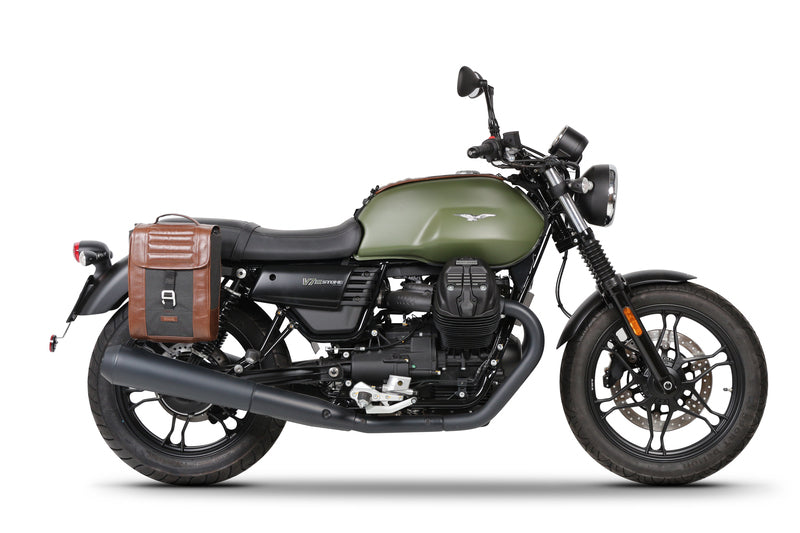 SHAD Seitentaschen Halter Café Racer MotoGuzzi V7