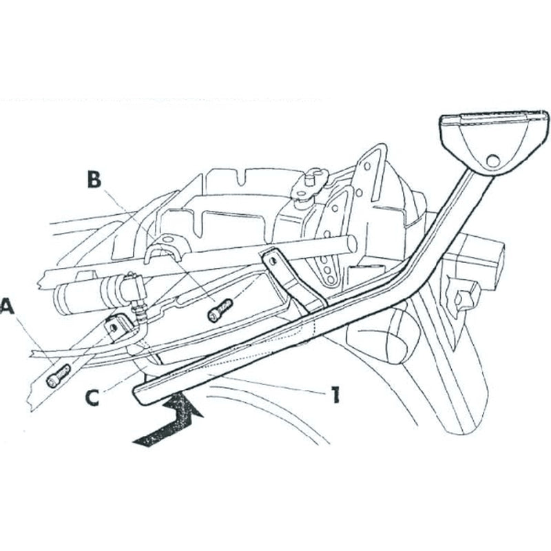 SHAD Top Master Montagesatz - Suzuki