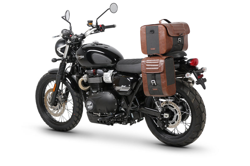SHAD Seitentaschen Halter Café Racer Triumph Scrambler