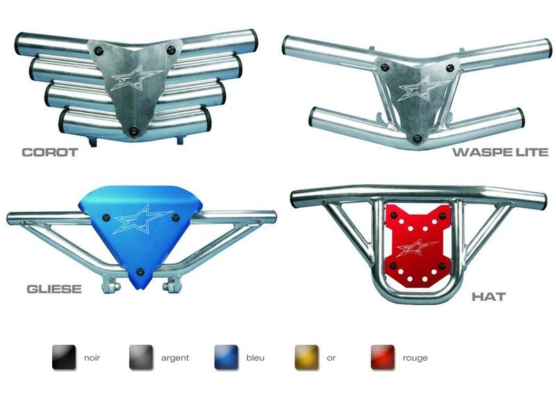 ART Waspe Lite Bumper aus Aluminium - blau