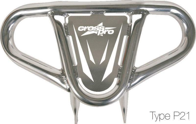ART Typ P21 Front-Bumper aus Aluminium - Suzuki LT-Z250