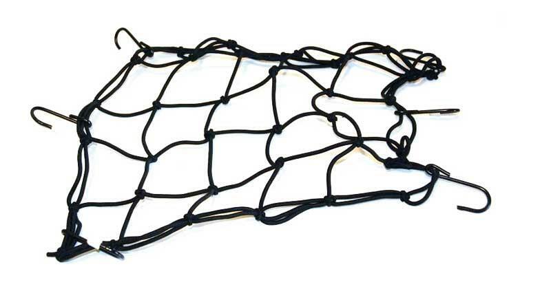 Befestigungsnetz für Helm oder Gepäck