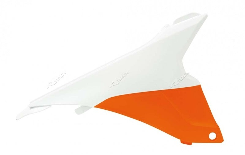 Luftfilterabdeckung ORANGE-WEISS Racetech KTM EXC/EXC-F 125 &+