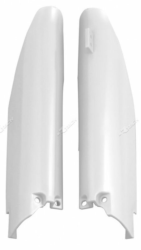 RACETECH Gabelprotektoren - weiß