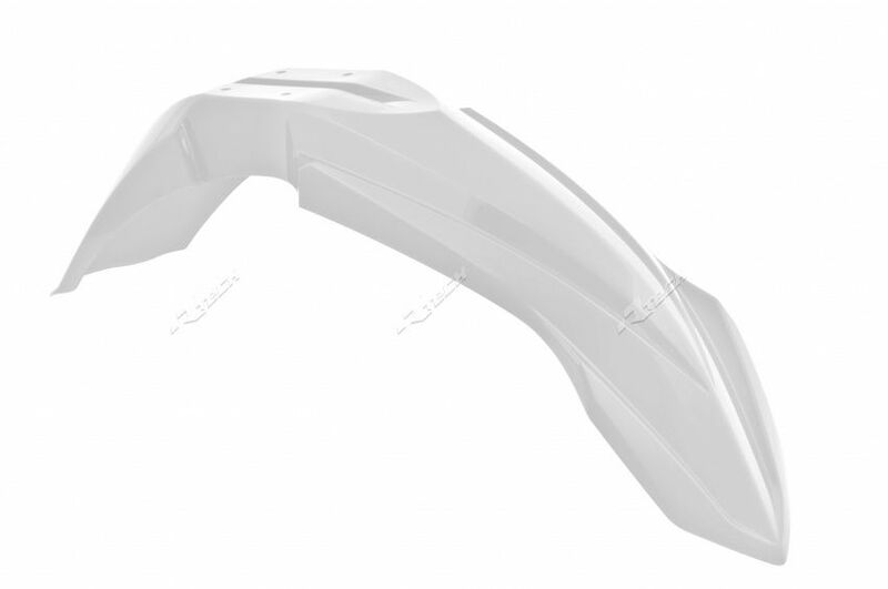 RACETECH Kotflügel vorne Weiß für YZF250-450 '10