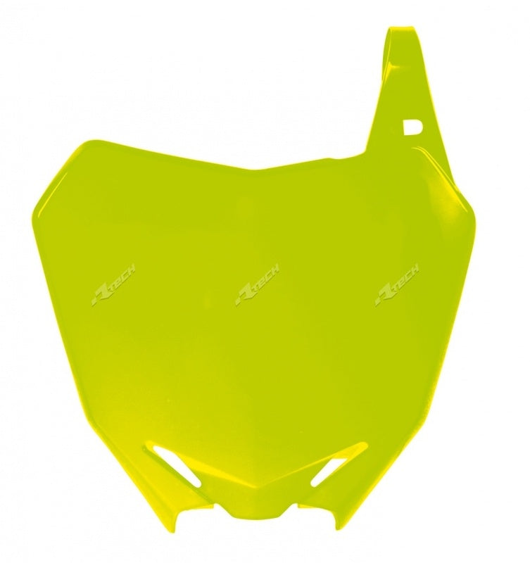 RACETECH Nummerntafel vorne neongelb Suzuki RM-Z250/450