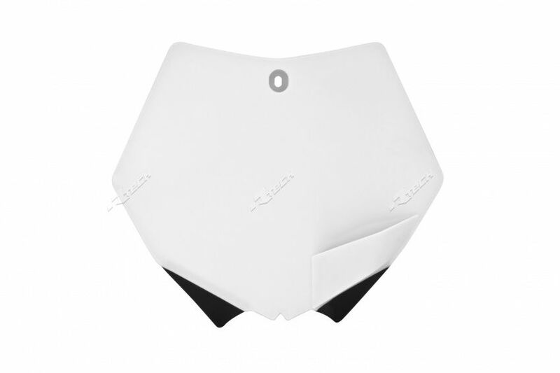FRONTNUMMERNPLATTE WEISS FÜR SX125/250/450 UND SX-F250 /450 2007-10