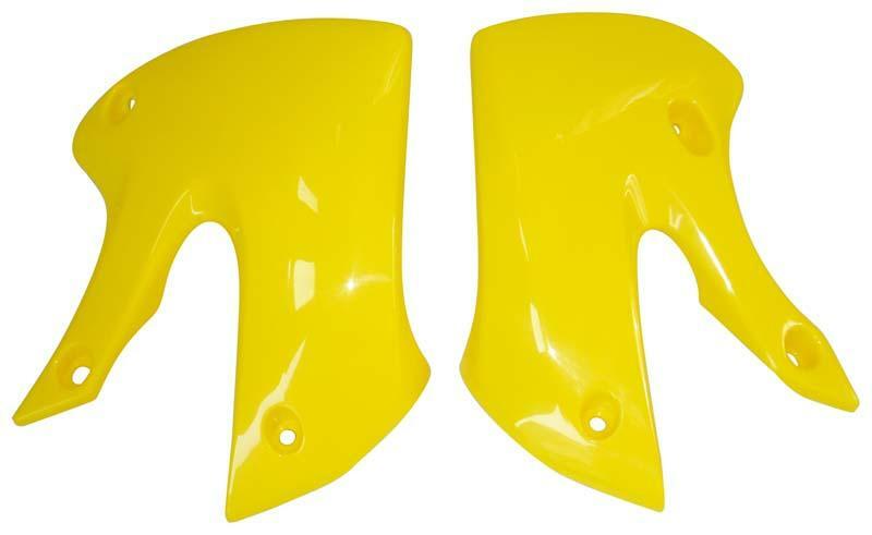 RACETECH Kühlerspoiler seitlich Gelb RM65 ET DR-Z110 2003-07