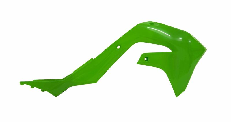 RACETECH Kühlerspoiler grün Kawasaki KX450F