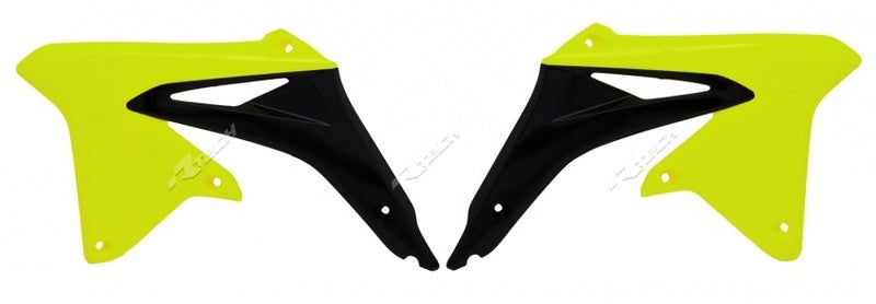 RACETECH Kühlerspoiler neongelb/schwarz Suzuki RM-Z450