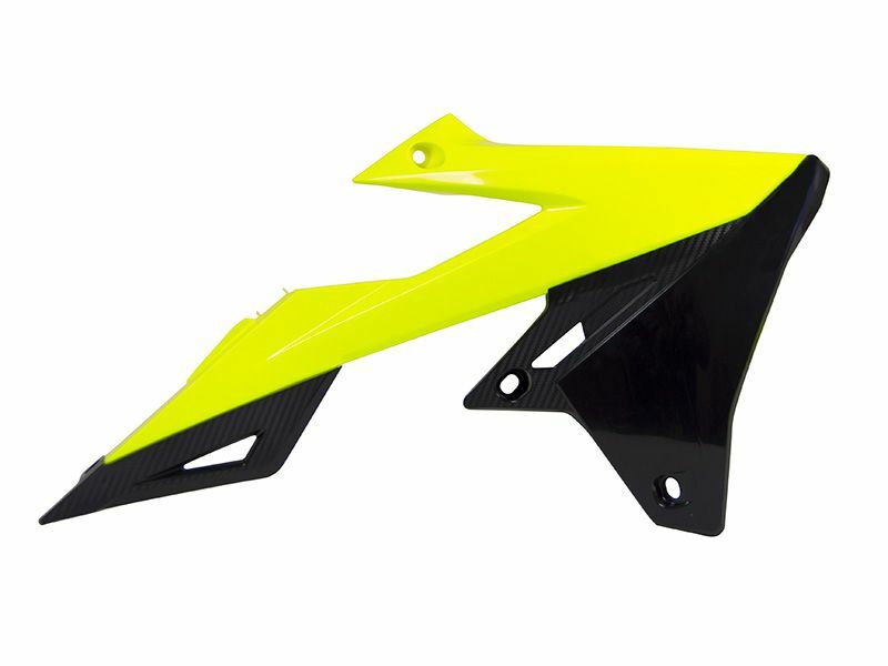 RACETECH Kühlerspoiler neongelb/schwarz Suzuki RM-Z450