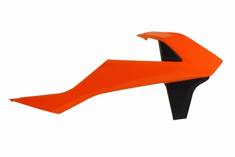 RACETECH Kühlerspoiler orange/schwarz KTM SX85