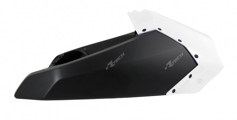 Kühlerschlitze oben Racetech weiß/schwarz Yamaha YZ250/450F