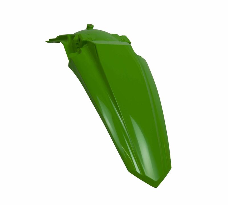 RACETECH Kotflügel hinten grün Kawasaki KX450F
