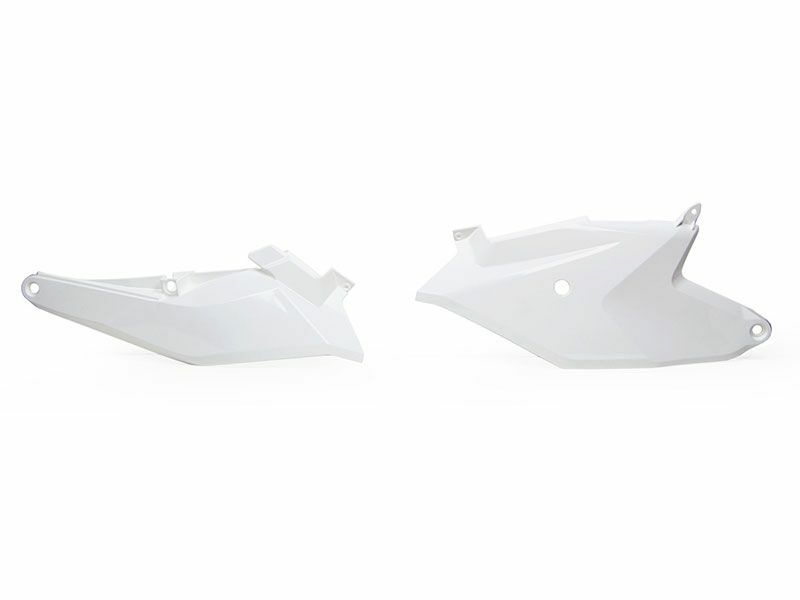 RACETECH Seitenverkleidungen Weiß