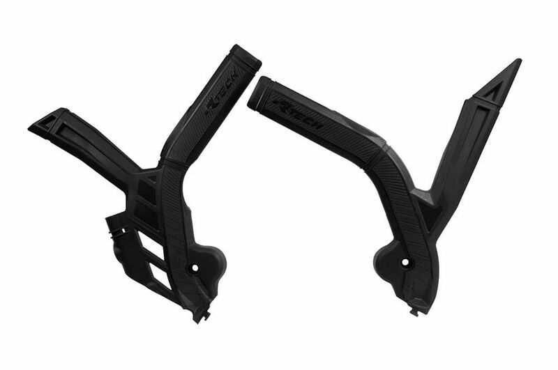 RACETECH Bi-Material Rahmenschutz Schwarz