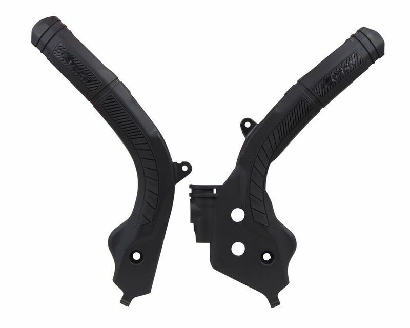 RACETECH Bi-Material Rahmenschutz Schwarz