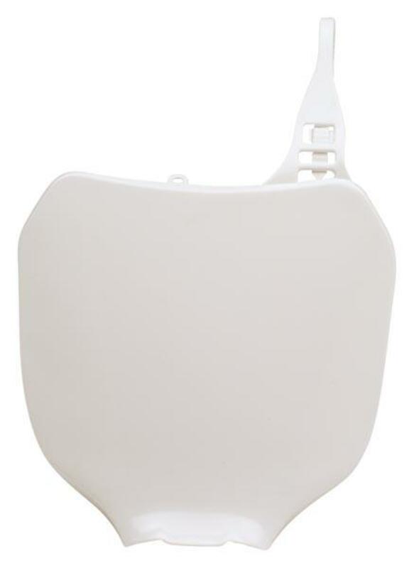 FRONTNUMMERNPLATTE WEISS FÜR YZ/YZF 01-05