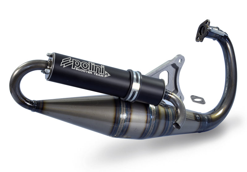 POLINI Team 4 Komplett Auspuffanlage - Aluminium schwarz Yamaha