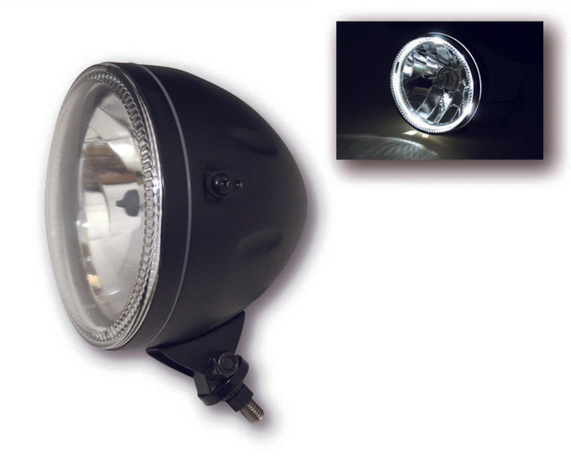 BIHR LED-Frontleuchten mit Umrandung schwarz