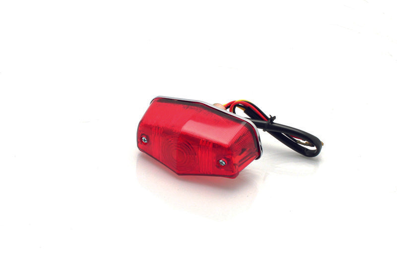 Lampe hinten zugelassen Bihr Mini-Lucas verchromt P21 - 5W /12V