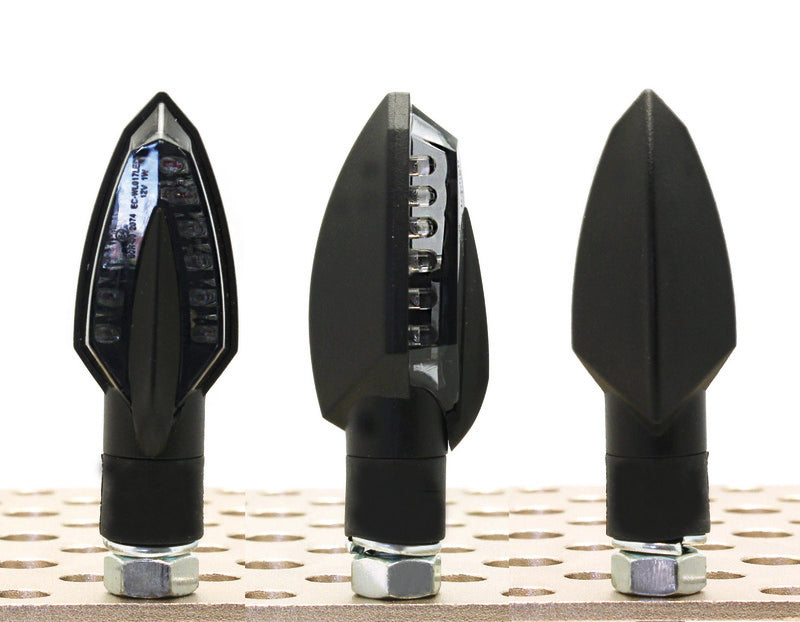 Blinker BIHR Spear LED schwarz universell