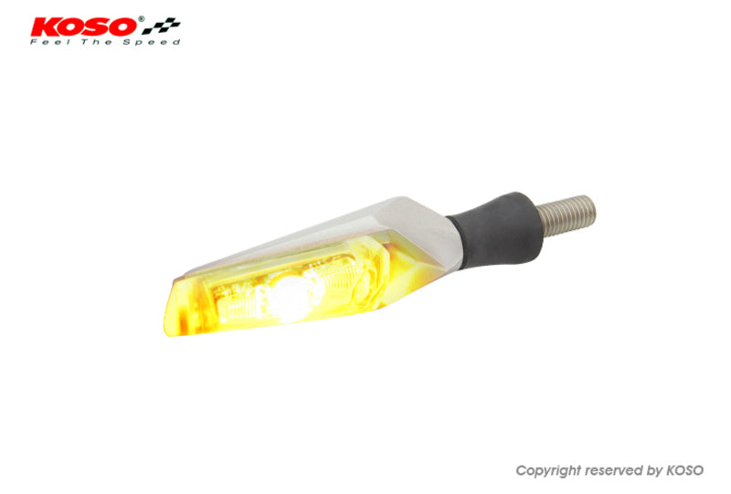 KOSO BlinkerMonster LED Silber universell