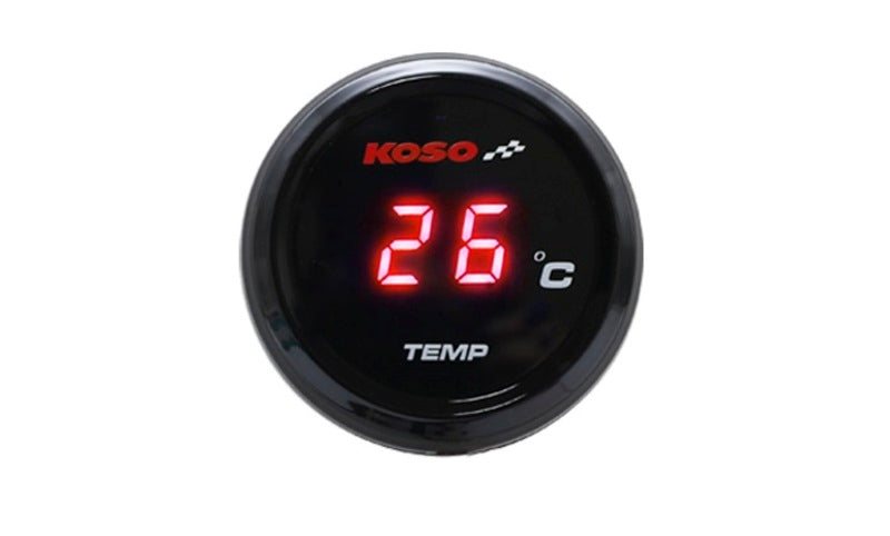KOSO i-GEAR Wassertemperaturanzeige blau