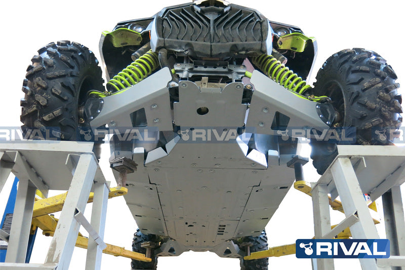 RIVAL Kompletter Unterfahrschutz - Aluminium 4 mm Can-Am Maverick