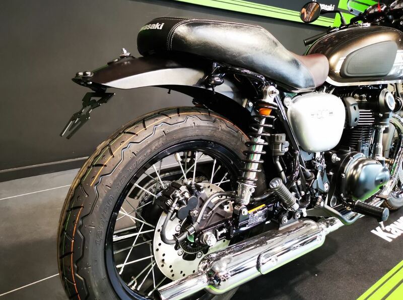 ACCESS DESIGN License Plate Holder Black Kawasaki W800/2019
