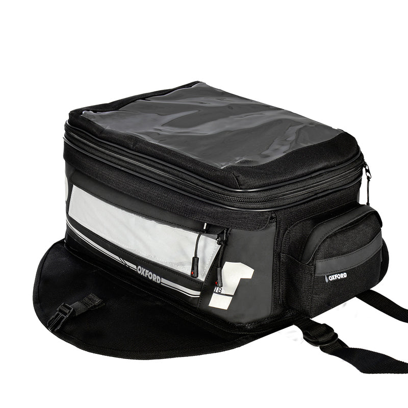OXFORD F1 Großer Magnetischer Tankrucksack schwarz 18L