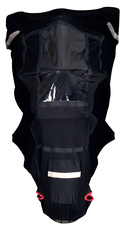 OXFORD Outdoor Abdeckplane Protex Stretch Schwarz - Motorrad / Scooter - M