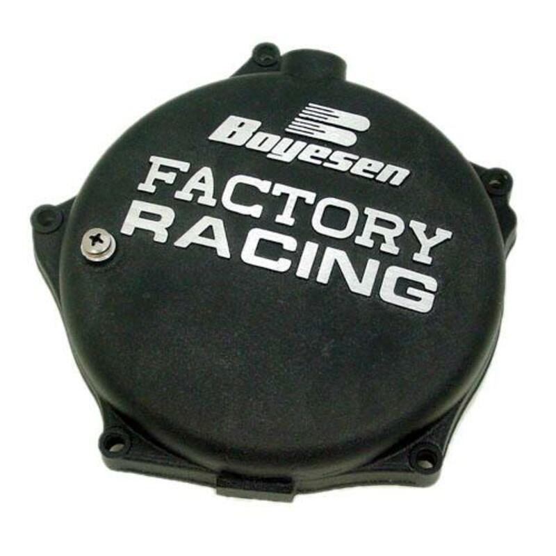 BOYESEN Factory Racing Kupplungsdeckel schwarz Kawasaki KX250F