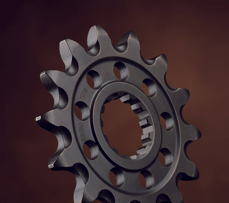 RENTHAL Selbstreinigendes Stahlritzel vorne 501U - 520