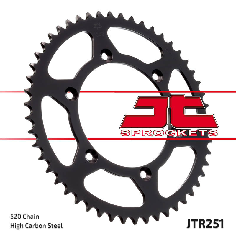 JT SPROCKETS Selbstreinigendes Stahlritzel hinten 251 - 520