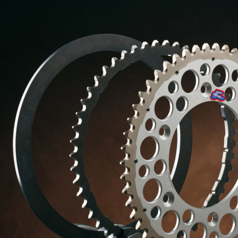 RENTHAL Twinring Ultraleichtes selbstreinigendes, harteloxiertes Aluminiumritzel hinten 1120 - 520