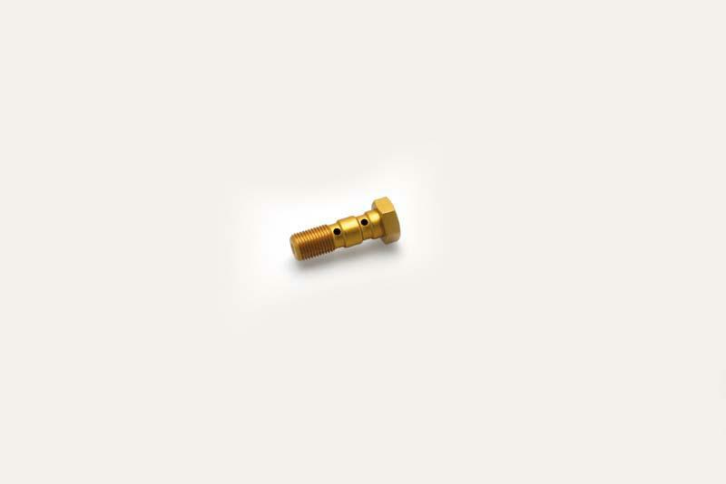 DOPPELSCHRAUBE M10X 1.00 GOLD