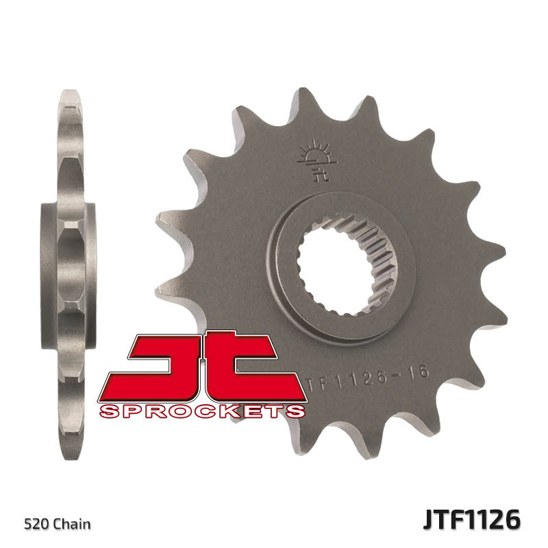 JT SPROCKETS Standard Stahlritzel vorne 1126 - 520