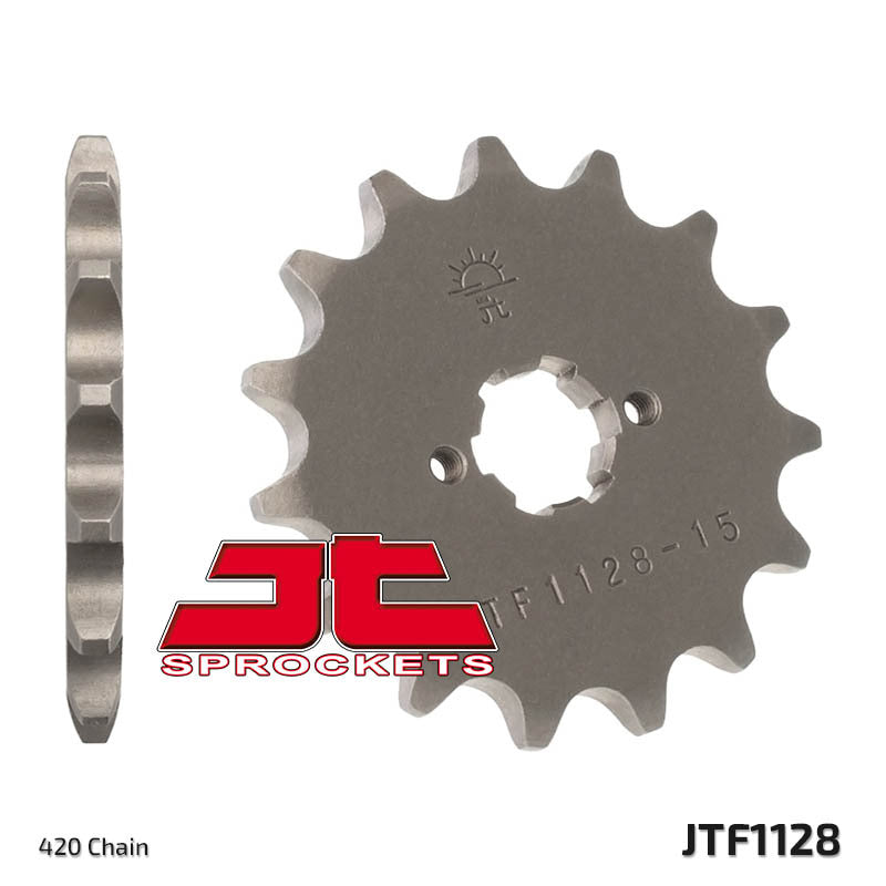 JT SPROCKETS Standard Stahlritzel vorne 1128 - 420