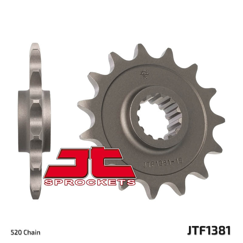 JT SPROCKETS Standard Stahlritzel vorne 1381 - 520